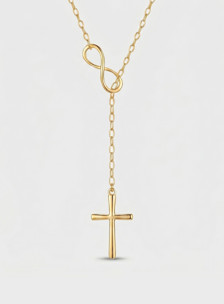 Olivia Sydney - Infinite Cross Necklace
