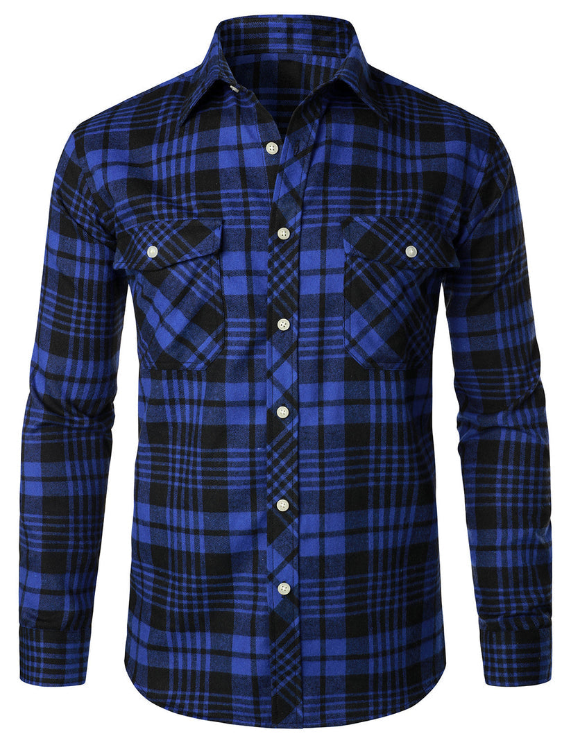 Olivia Sydney - Elegant Checkered Shirt