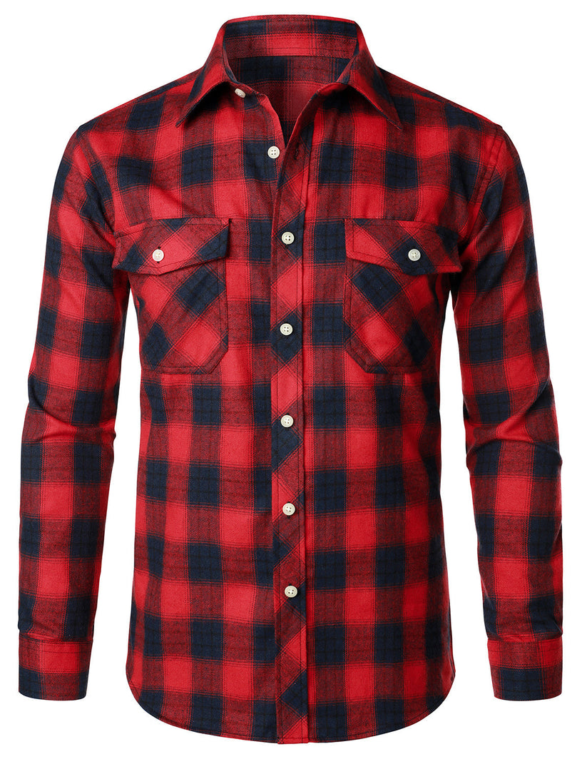 Olivia Sydney - Elegant Checkered Shirt