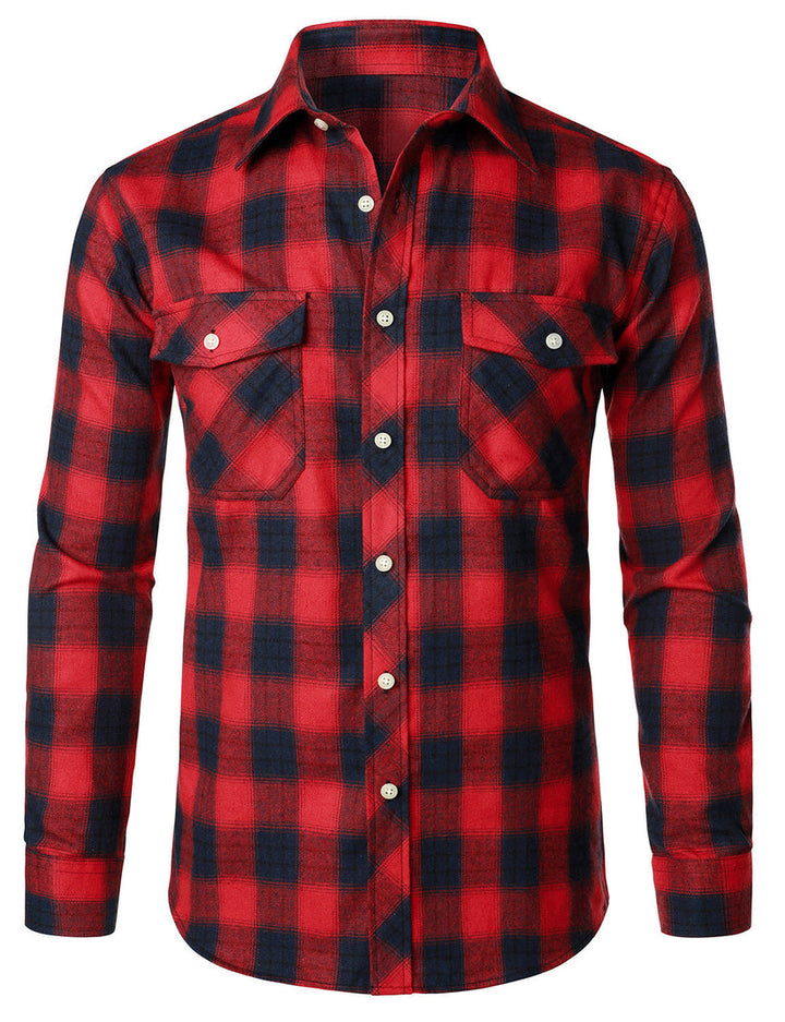 Olivia Sydney - Elegant Checkered Shirt