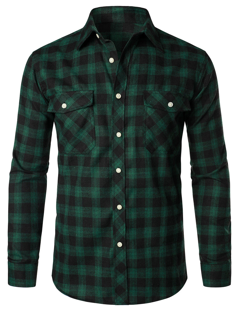 Olivia Sydney - Elegant Checkered Shirt