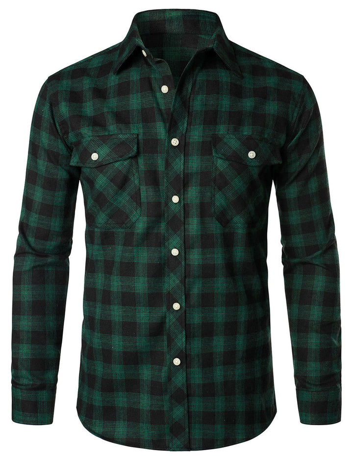 Olivia Sydney - Elegant Checkered Shirt