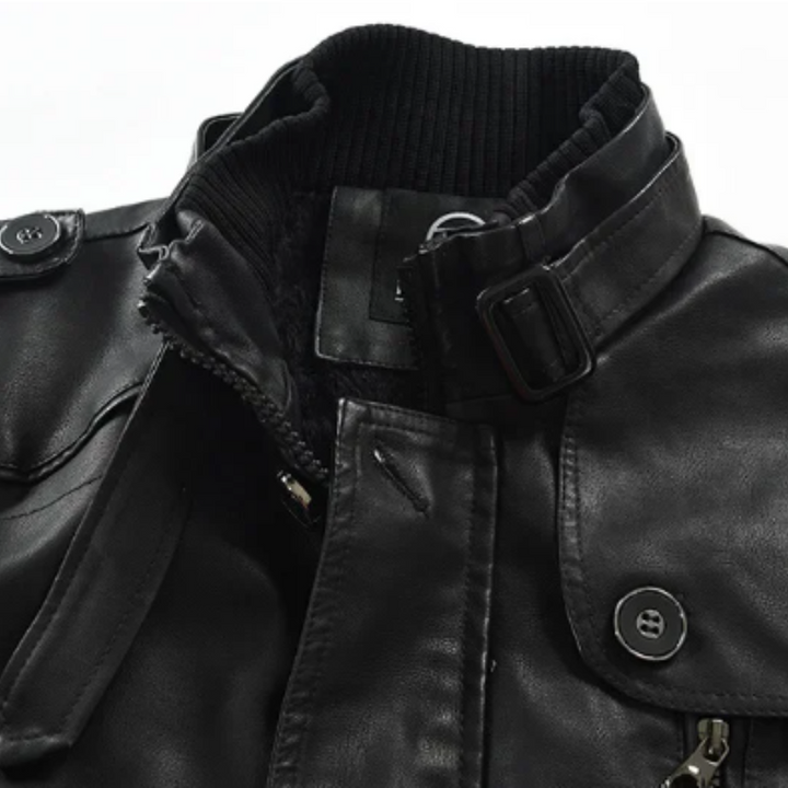Olivia Sydney - Leather Motorcycle Jacket