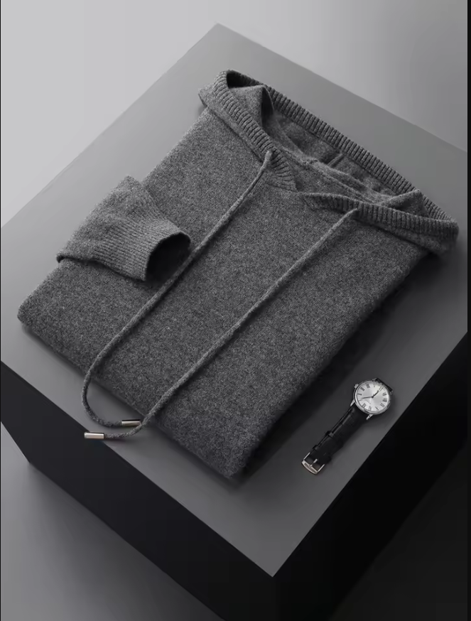 Olivia Sydney - Merino Wool Hooded Coat