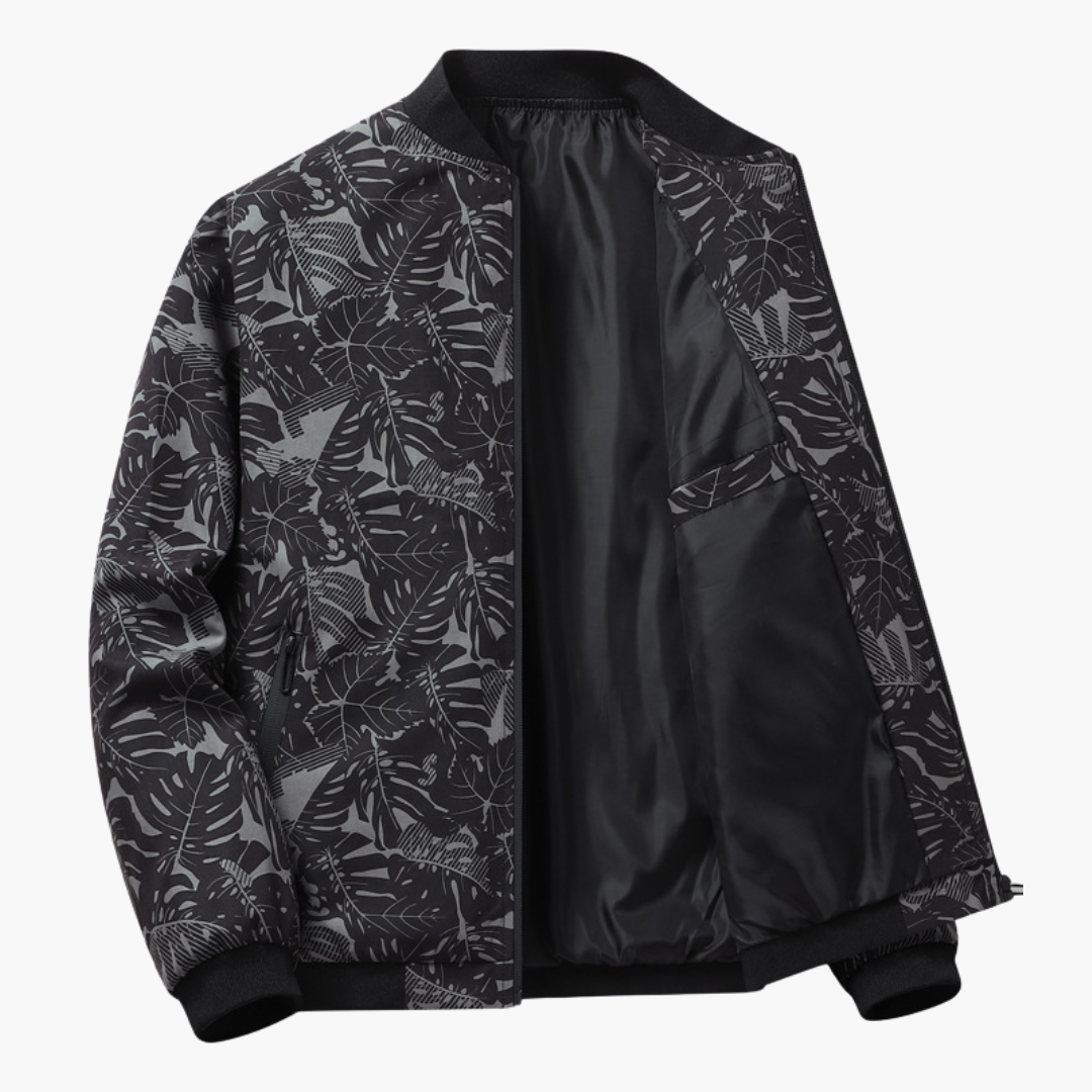 Olivia Sydney - Elegant Men's Bomber Jacket