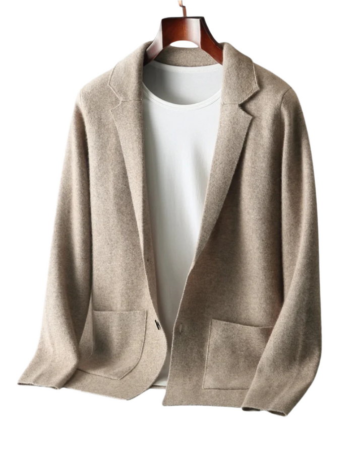 Olivia Sydney - Cashmere Coat with Bacchus Buttons
