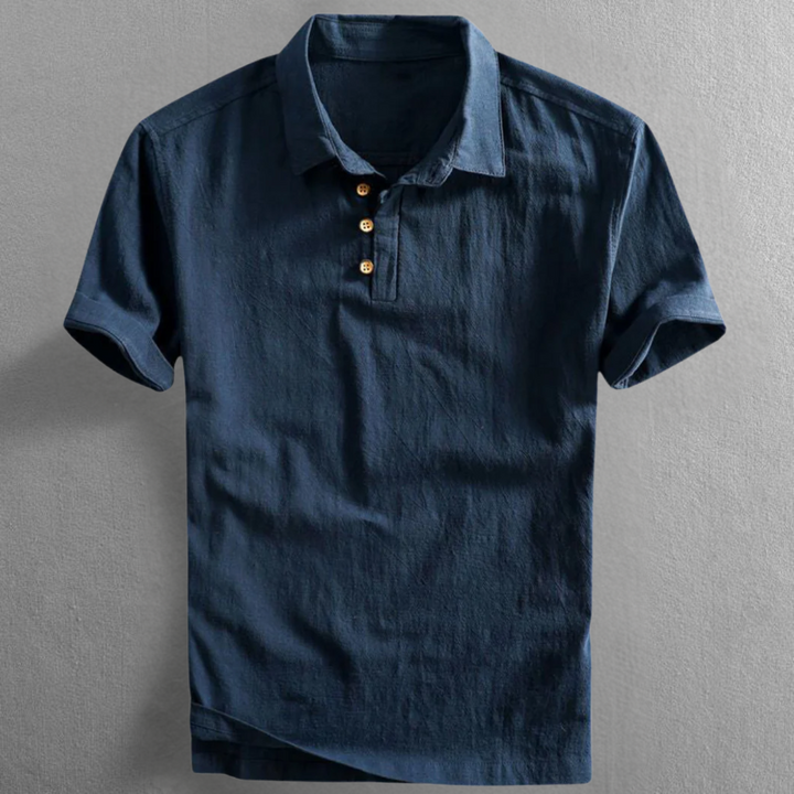 Olivia Sydney - Linen Polo Shirt