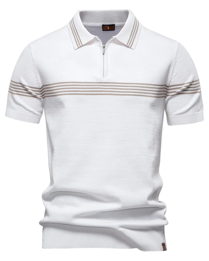 Olivia Sydney - Striped Polo Shirt