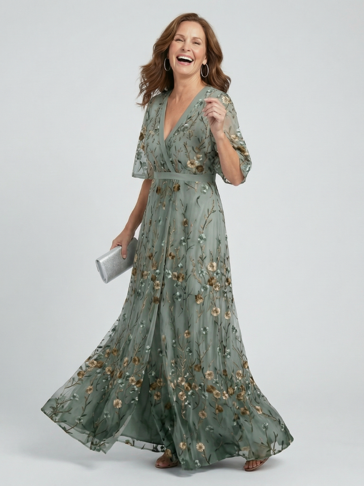 Olivia Sydney - Floral Flowing Maxi Dress