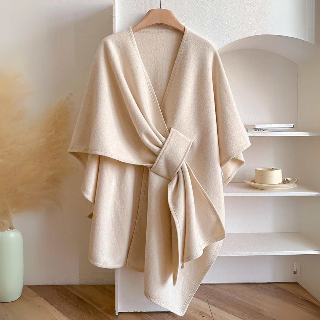 Olivia Sydney - The Draped Shawl in Luxury Polar