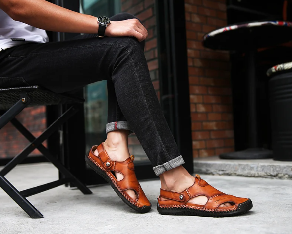 Olivia Sydney - Classic Leather Sandals