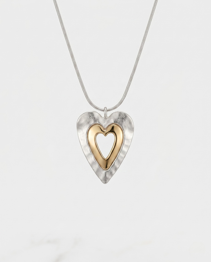 Olivia Sydney - Double Heart Necklace