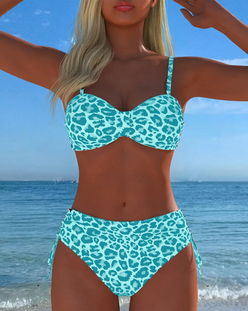 Olivia Sydney - Leopard Print Bikini for Vacation