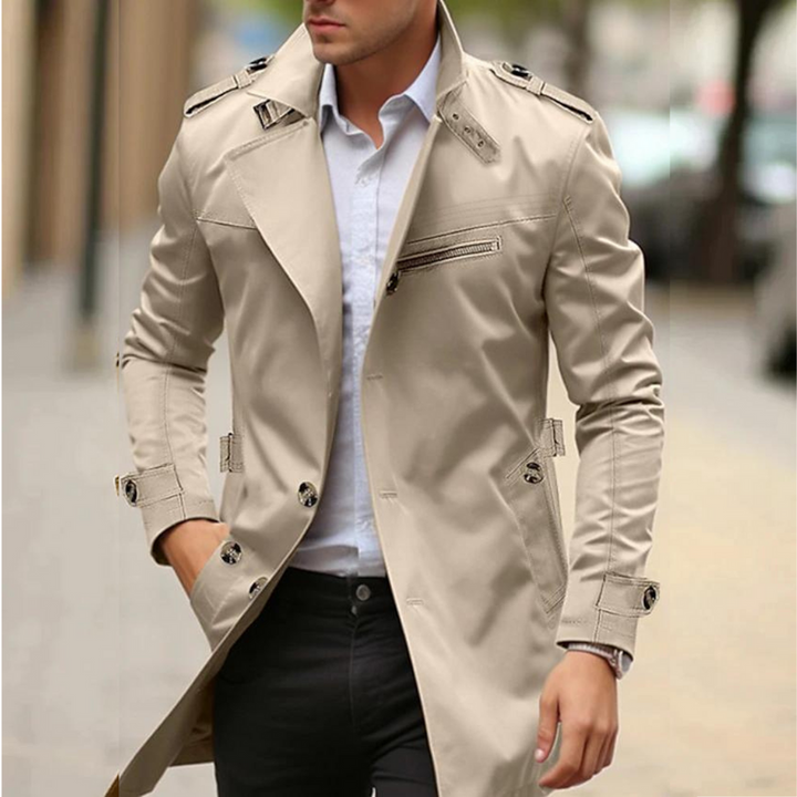 Olivia Sydney - Elegant Trench Coat for Men