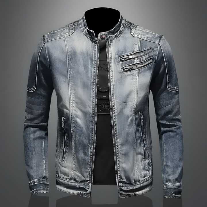 Olivia Sydney - Men's Retro Denim Jacket