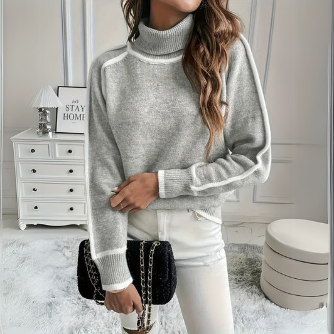 Olivia Sydney - Casual High Neck Sweater