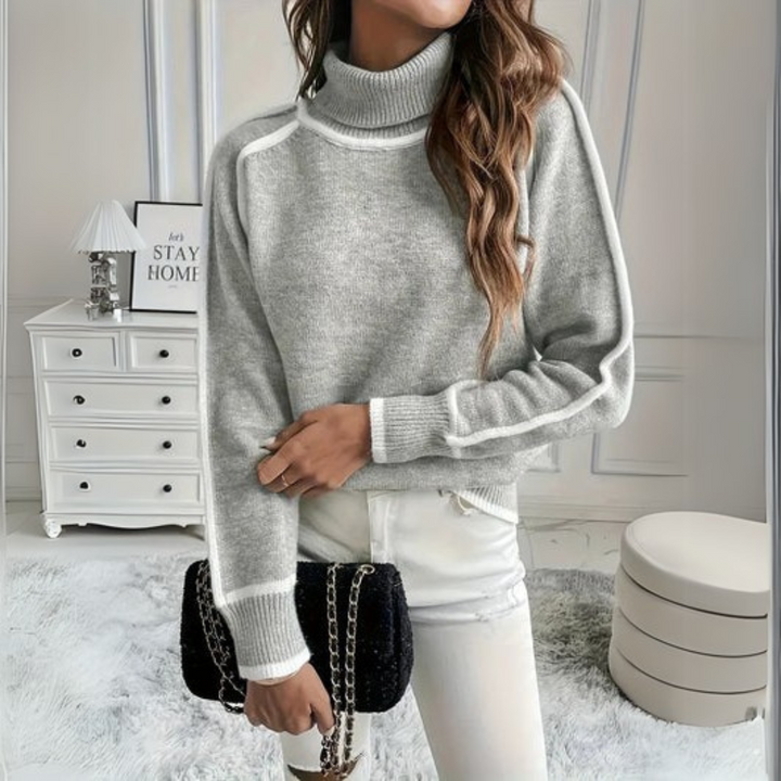 Olivia Sydney - Casual High Neck Sweater