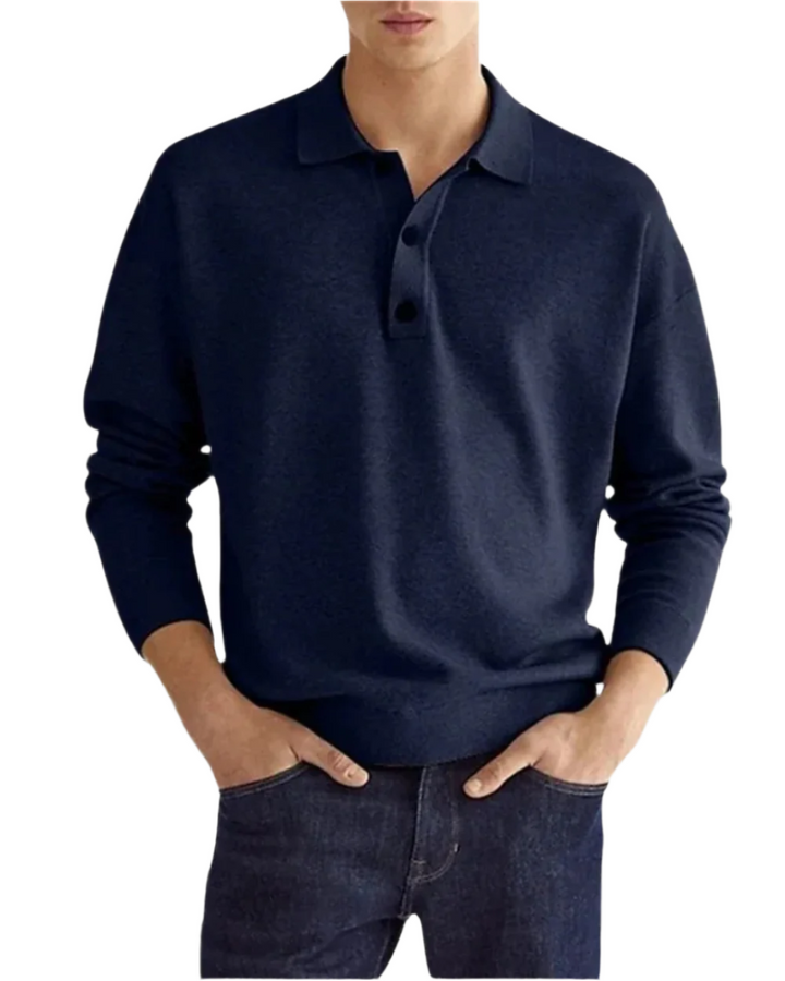 Olivia Sydney - Elegant Polo Sweater