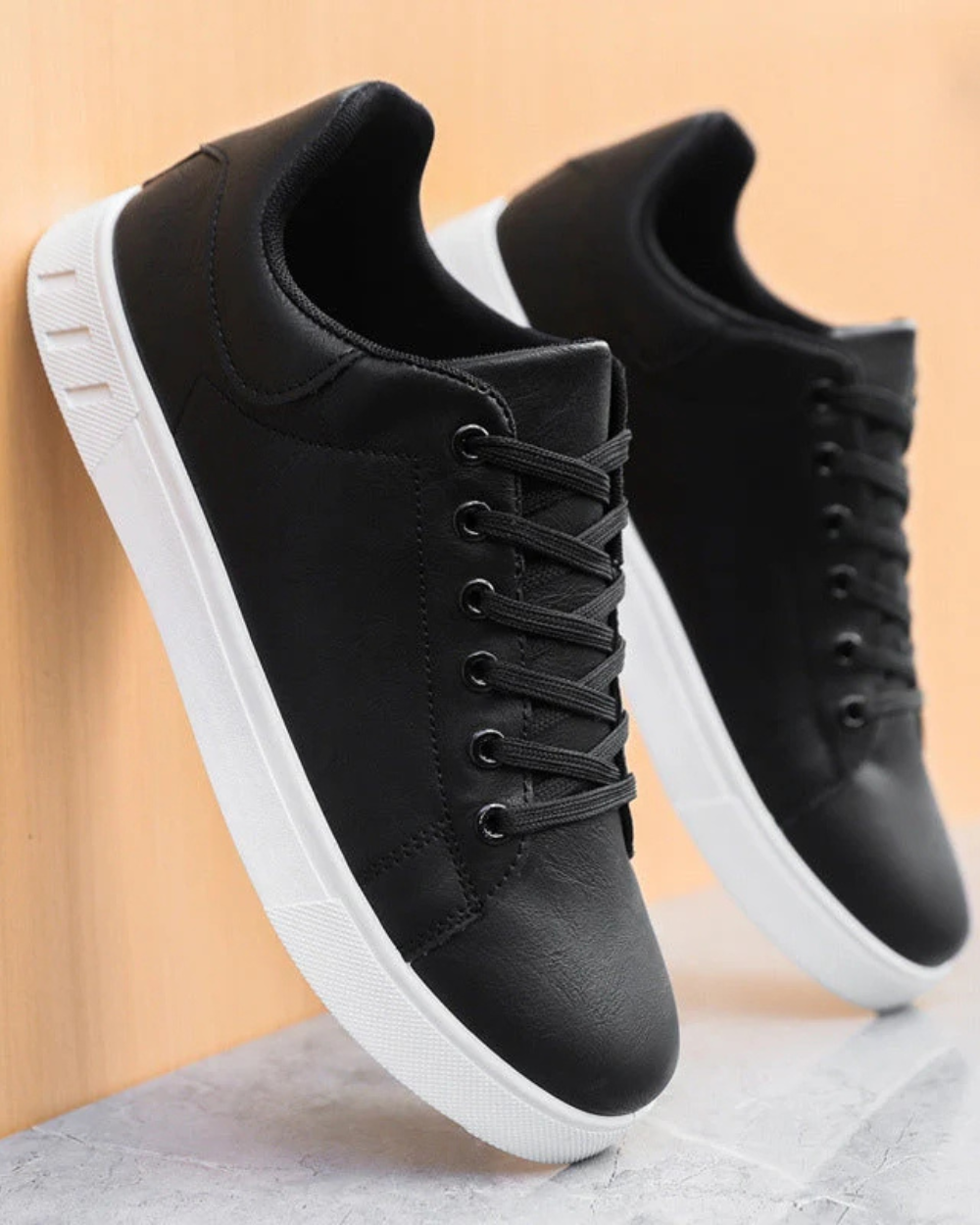 Olivia Sydney - Classic Leather Sneakers