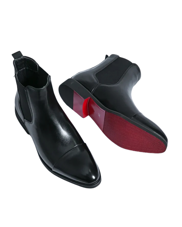 Olivia Sydney - Premium Leather Chelsea Boots