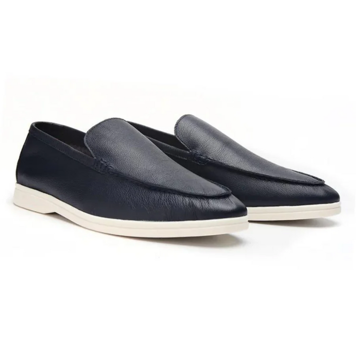 Olivia Sydney - Cowhide Leather Loafers