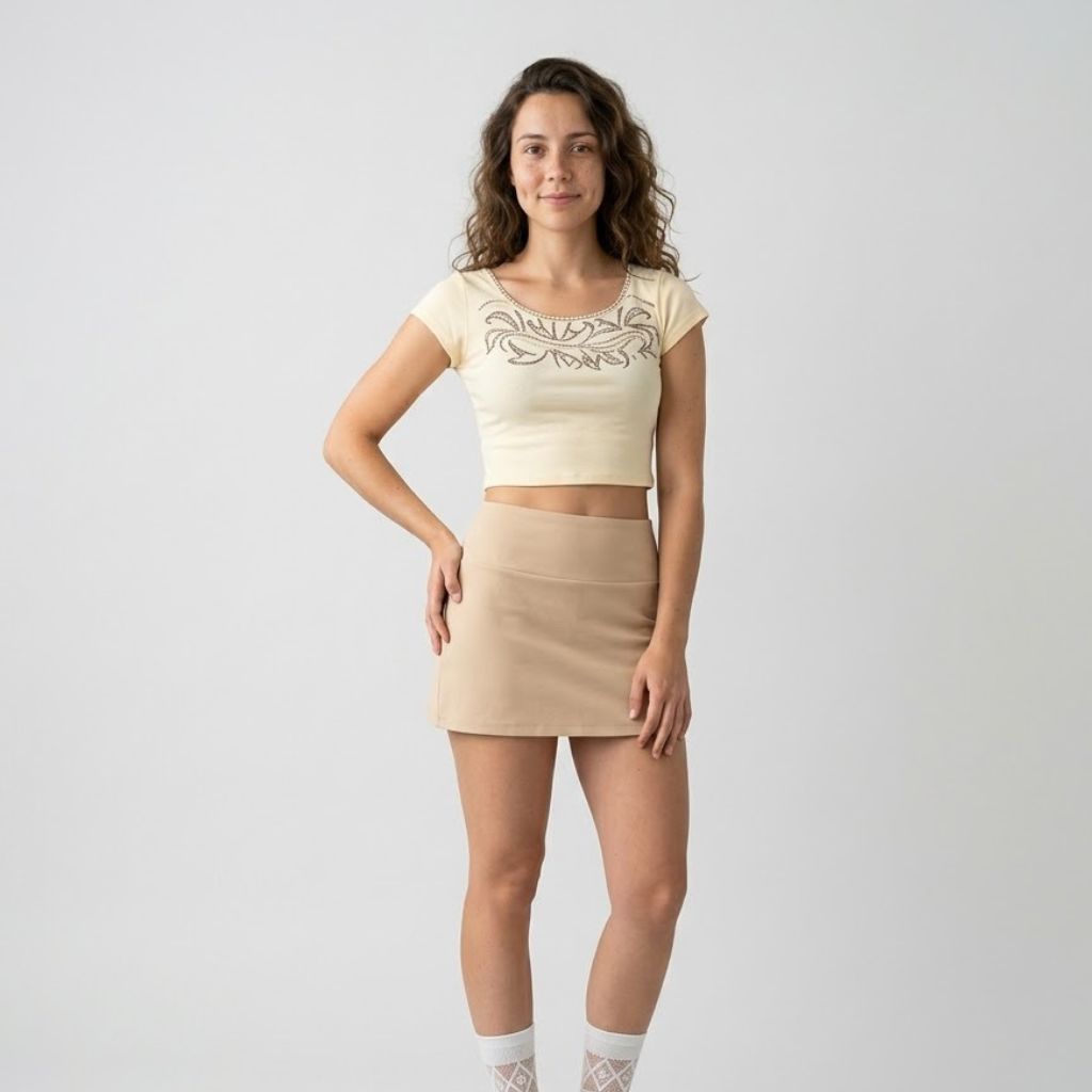 Olivia Sydney - High-Waisted Wrap Skirt for Active Comfort