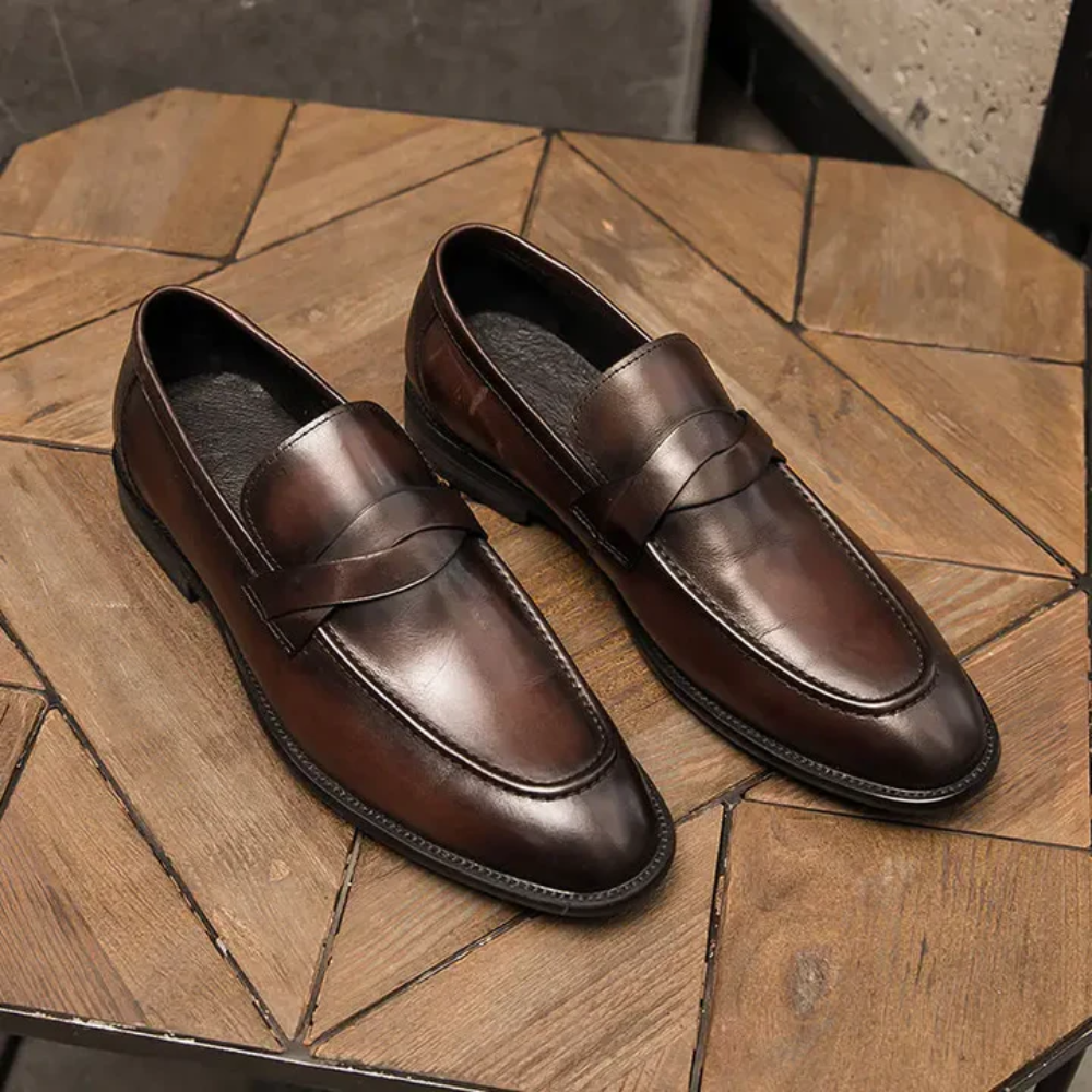 Olivia Sydney - Chic Leather Loafers