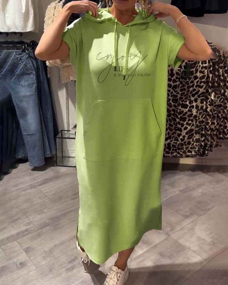 Olivia Sydney - Casual Hoodie Dress