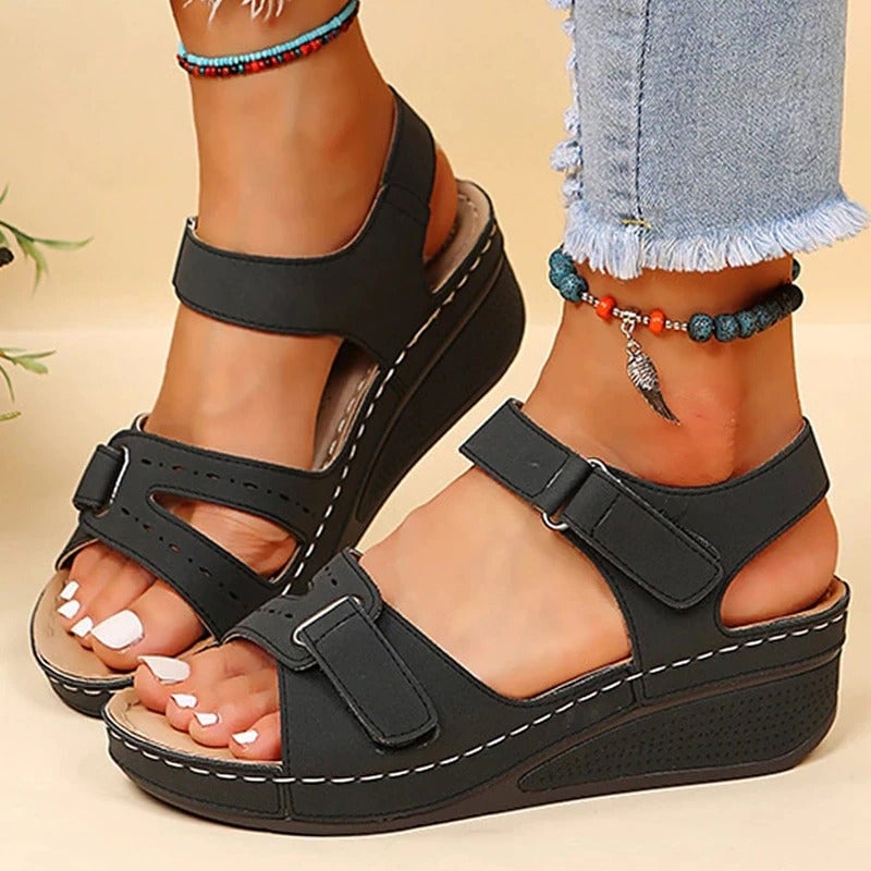 Olivia Sydney - orthopedic sandal in regular and wide sizes