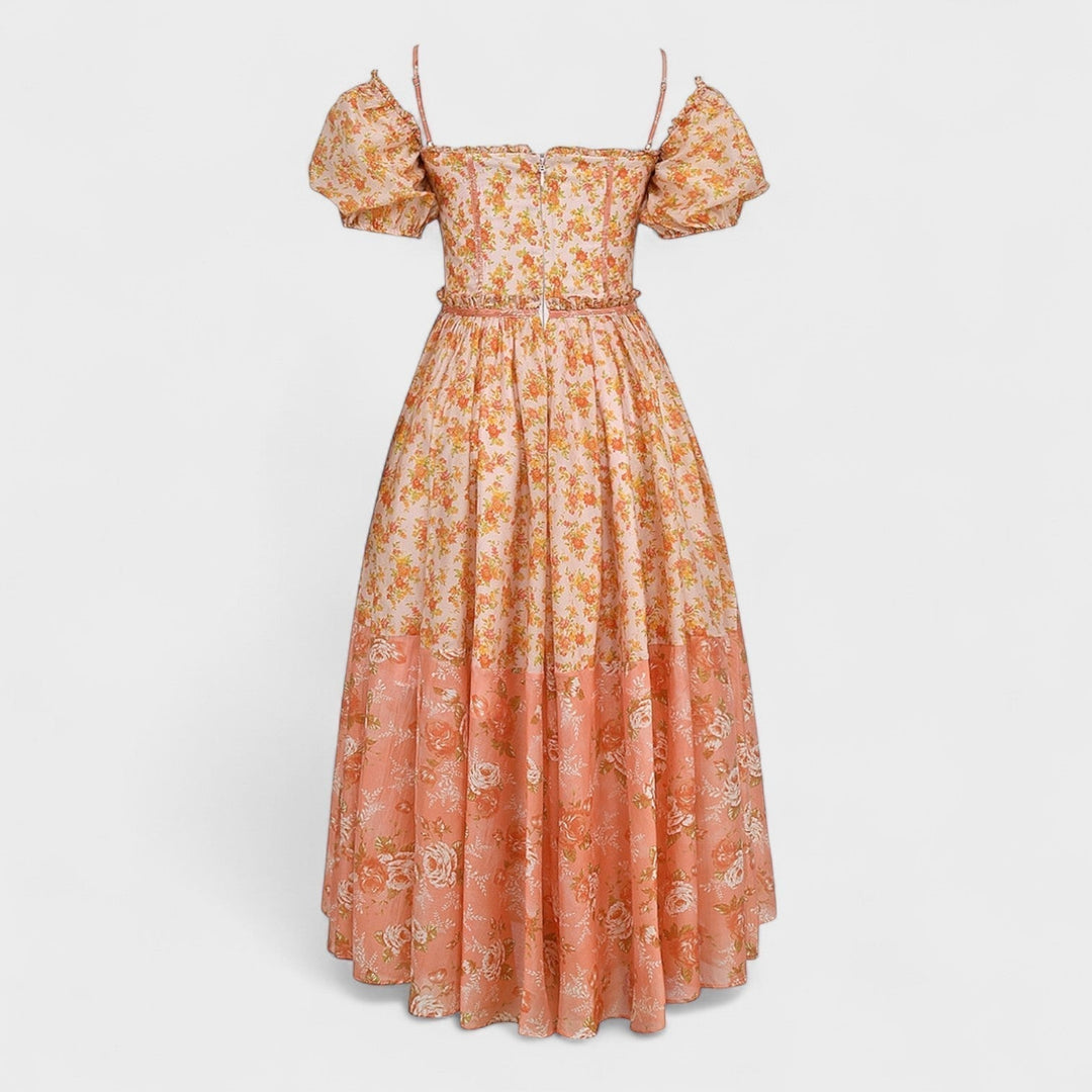 Olivia Sydney - Coral Floral Dress