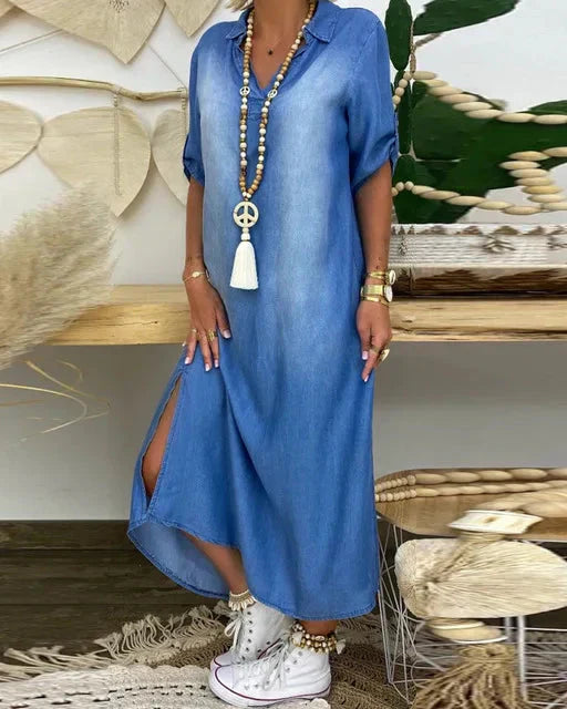 Olivia Sydney - Maxi Denim Dress