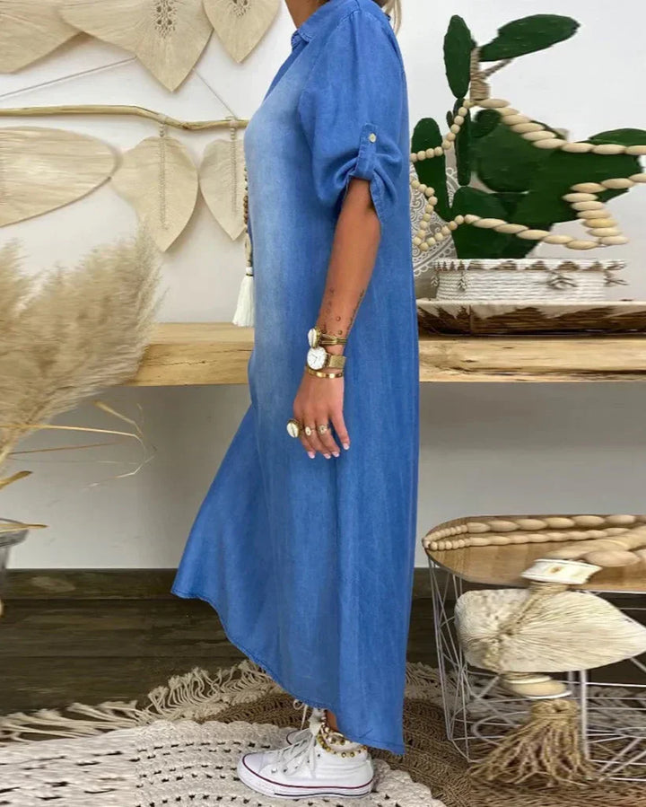 Olivia Sydney - Maxi Denim Dress