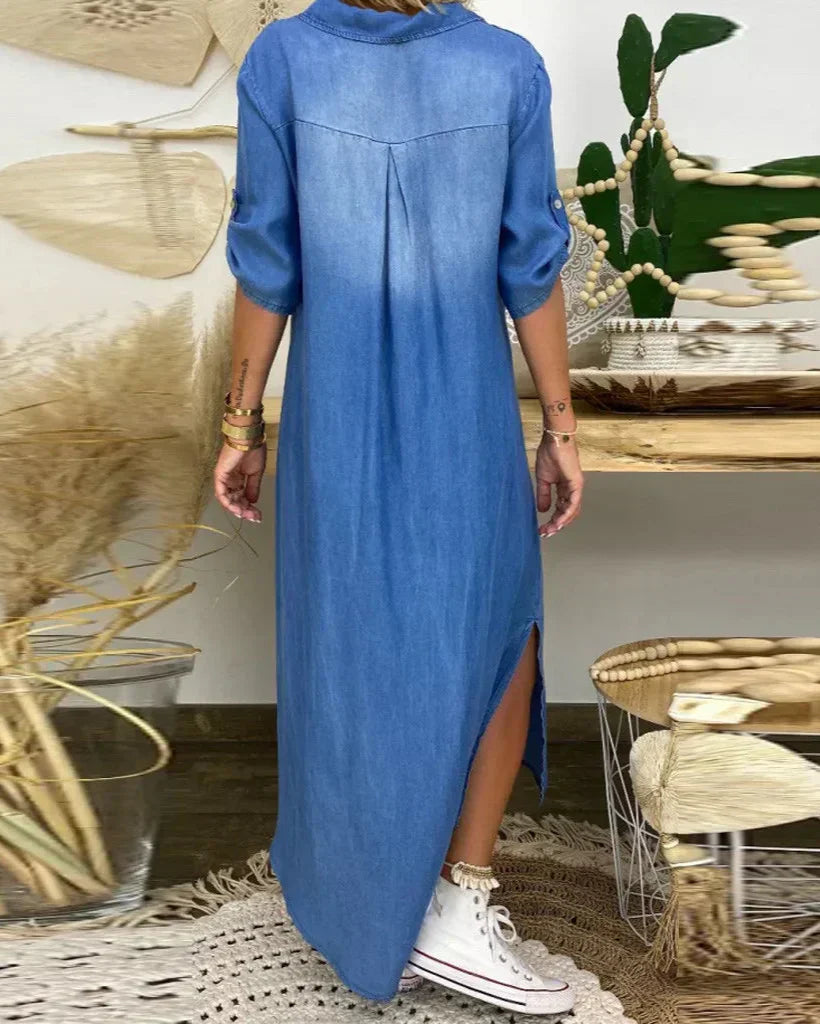 Olivia Sydney - Maxi Denim Dress