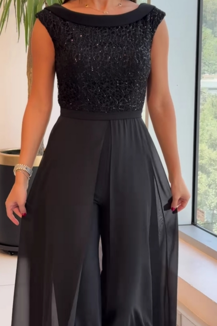 Olivia Sydney - Elegant Sleeveless Jumpsuit