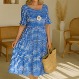 Lea – Točkasta boho elegancija