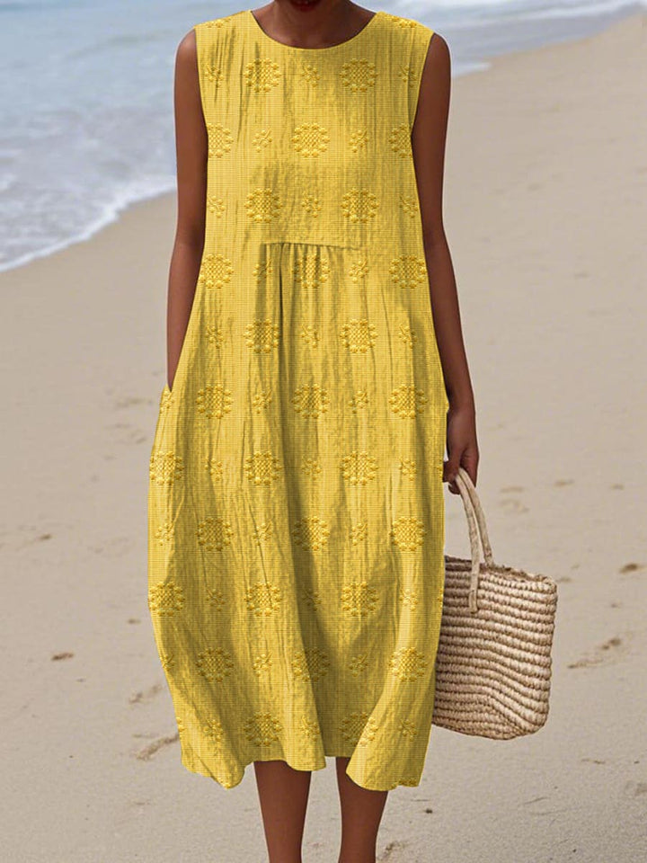 Olivia Sydney - Sleeveless Cotton Dress
