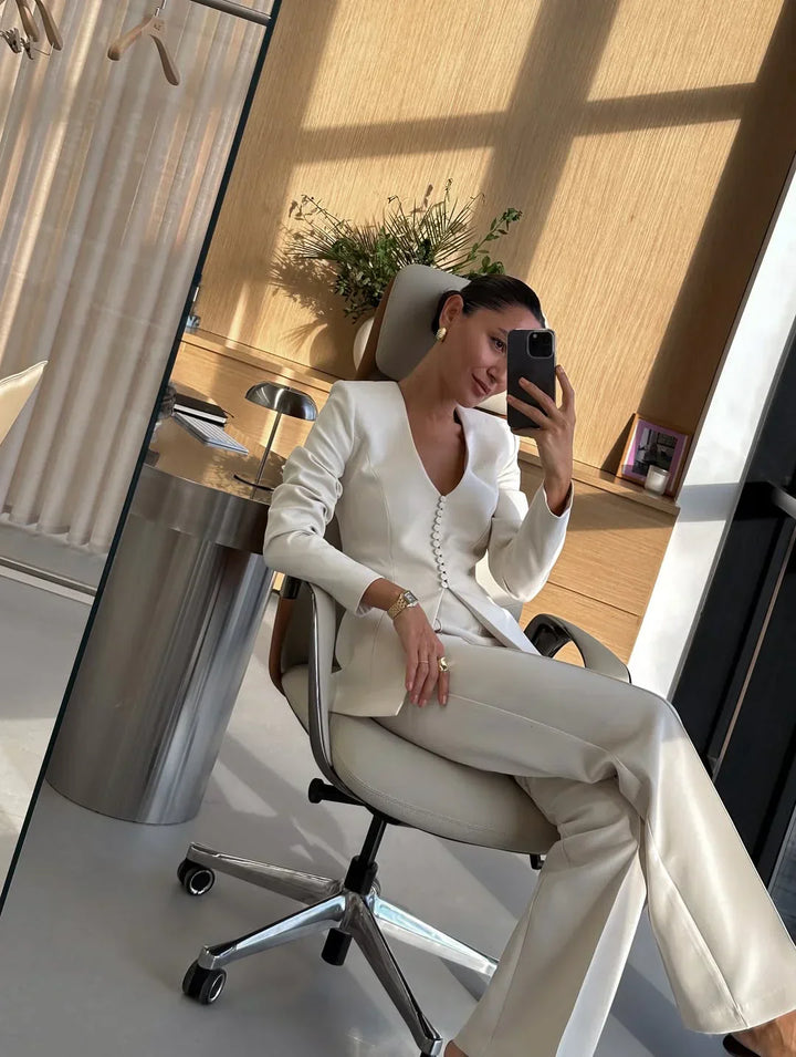Olivia Sydney - Elegant Women's Tailored Blazer