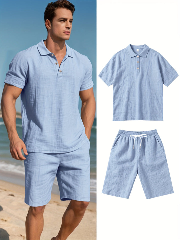 Olivia Sydney - Men's Linen Set