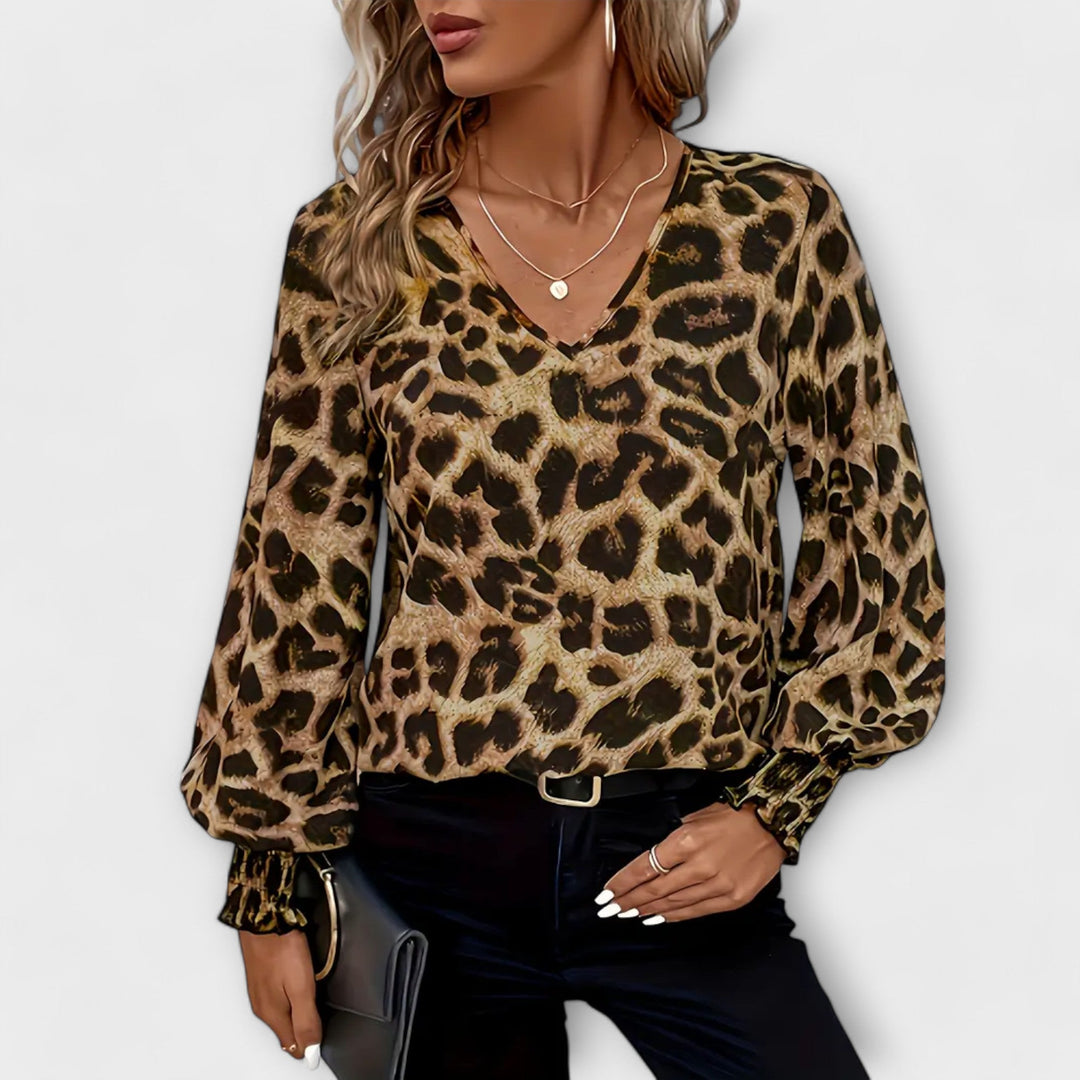 Olivia Sydney - Stylish Leopard Blouse