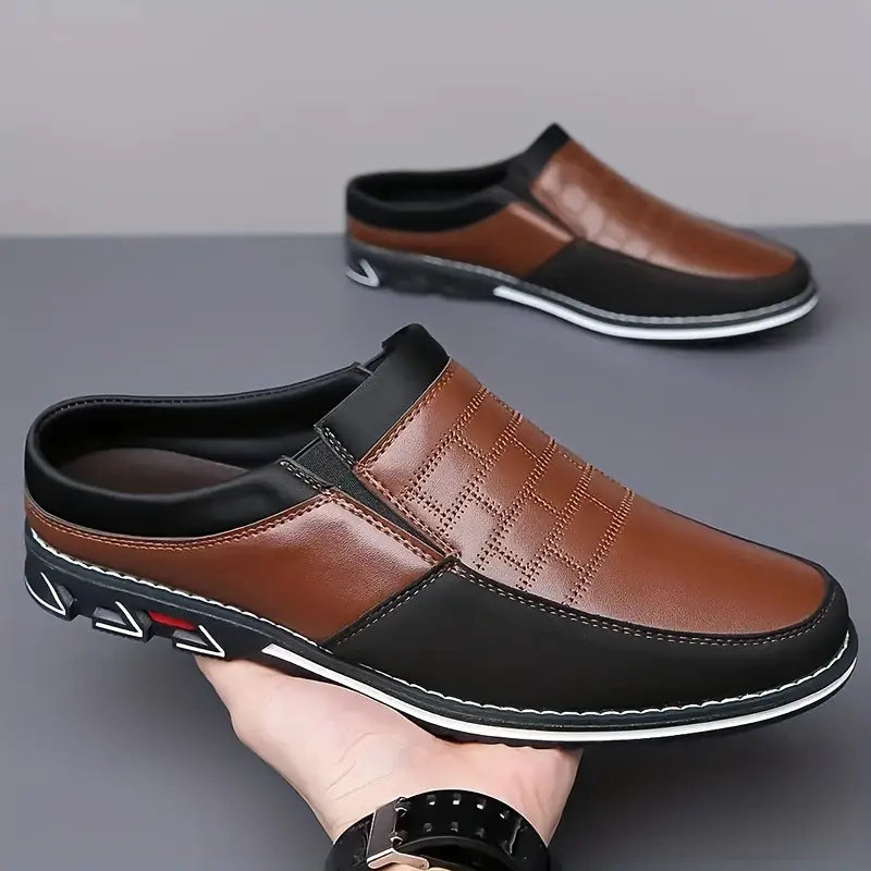 Olivia Sydney - Leather Mules