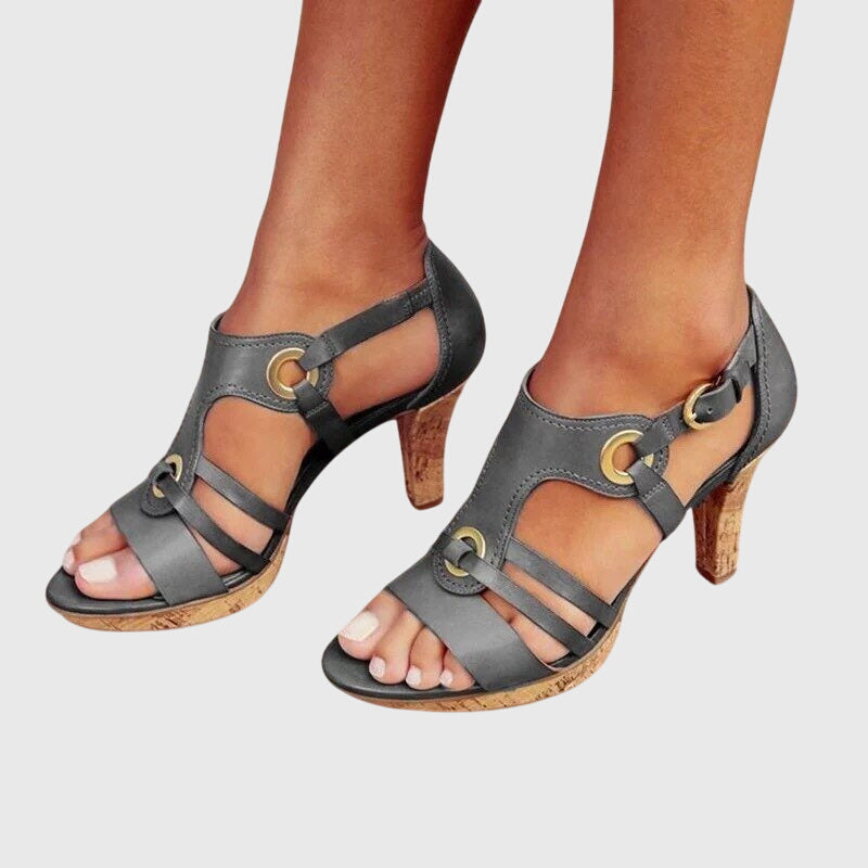 Olivia Sydney - orthopedic sandal with stabilizing heel