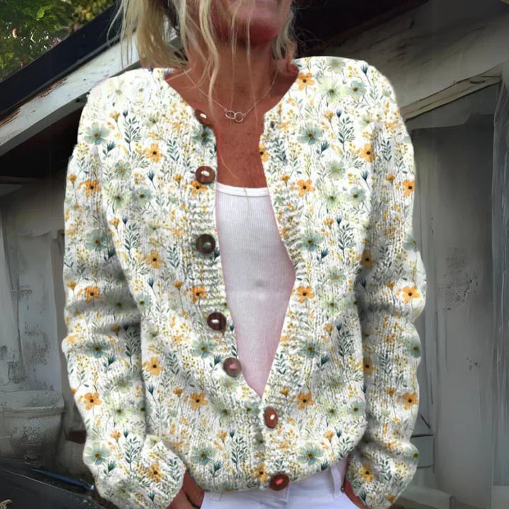 Olivia Sydney - Elegant Floral Cardigan