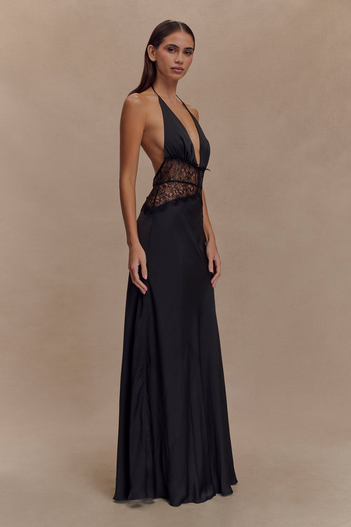 Olivia Sydney - Lace and Satin Dress