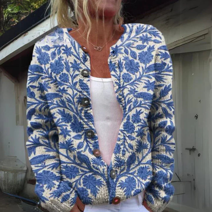 Olivia Sydney - Elegant Floral Cardigan