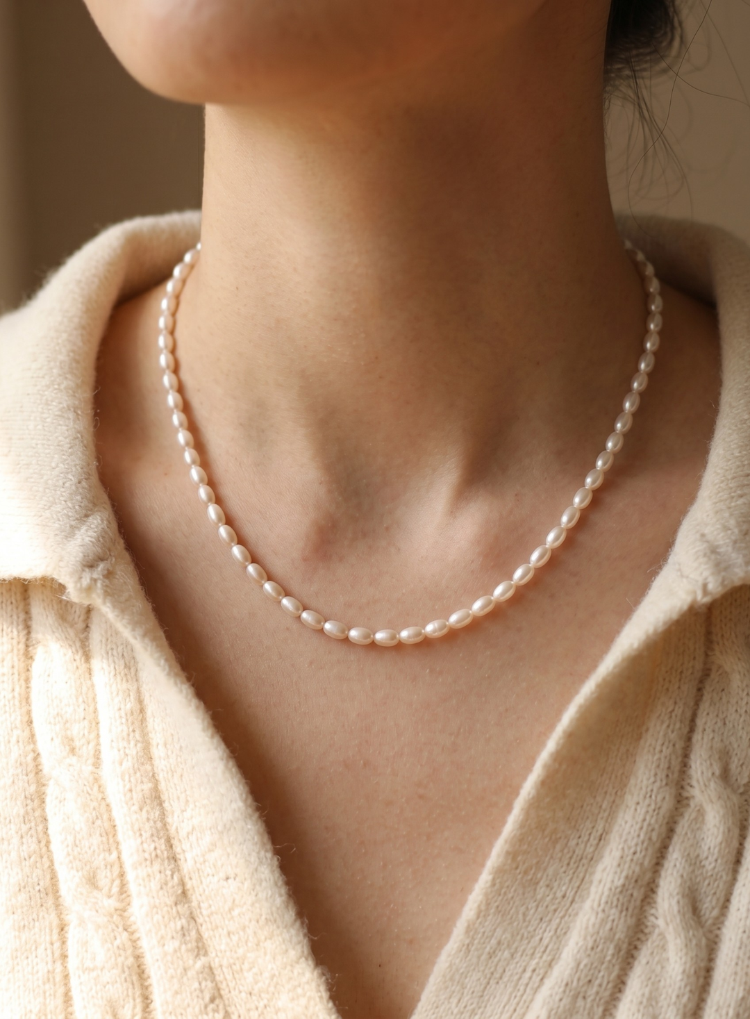 Olivia Sydney - Timeless Pearl Necklace