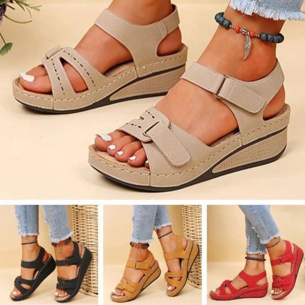 Olivia Sydney - orthopedic sandal in regular and wide sizes