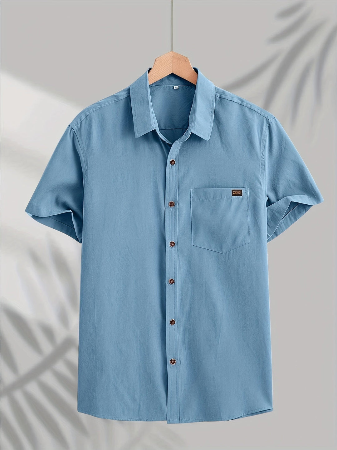 Olivia Sydney - Casual Short Sleeve Cotton Shirt