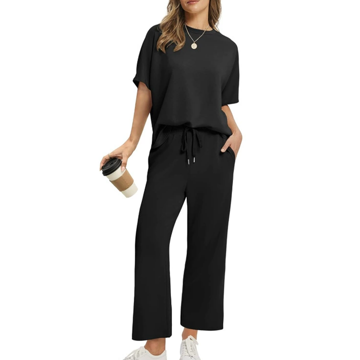 Olivia Sydney - Casual Blouse and Pants Set