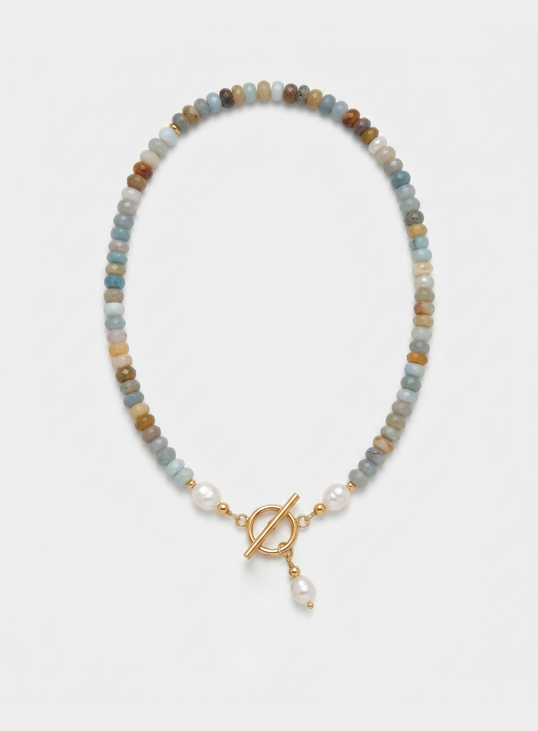 Olivia Sydney - Pearl and Nature Colors Necklace