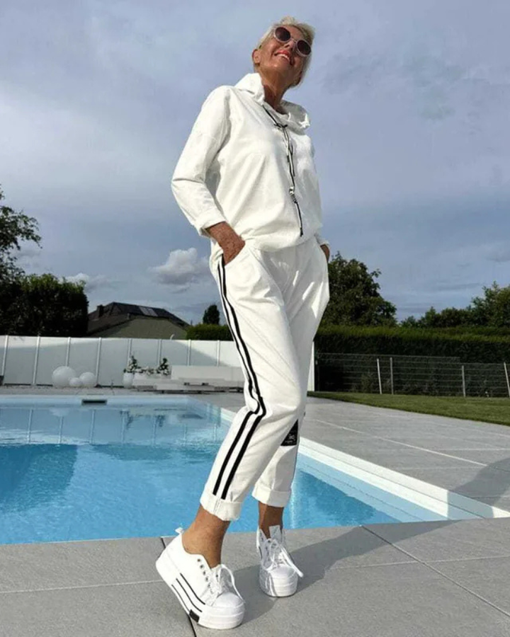 Olivia Sydney - Hooded Two-Piece Lounge Set